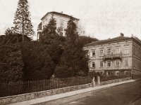 Mesnička ulica. Palača Pongratz 1930. godine